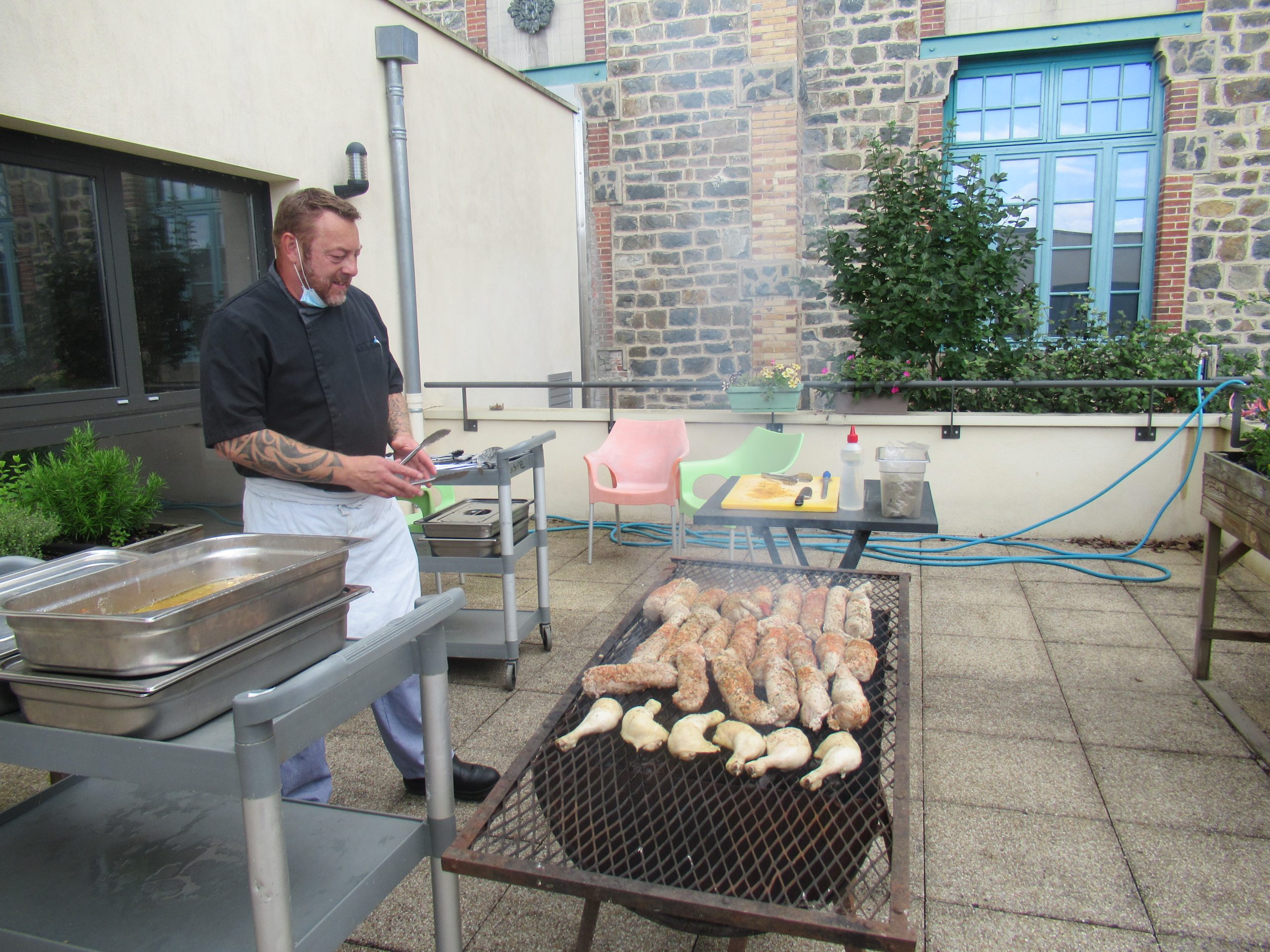 Un barbecue pour se réunir