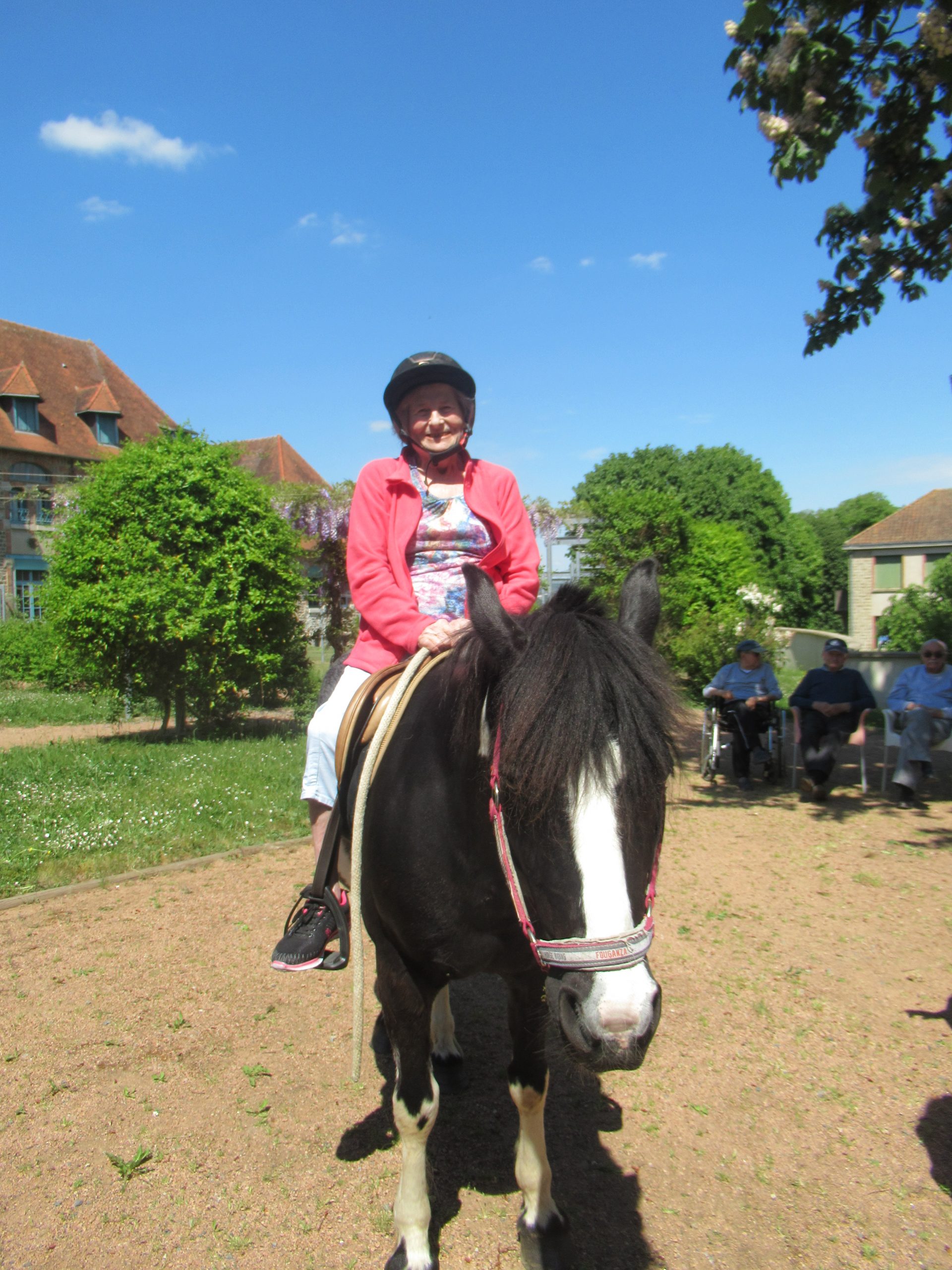Des visiteurs peu ordinaires à l’EHPAD…