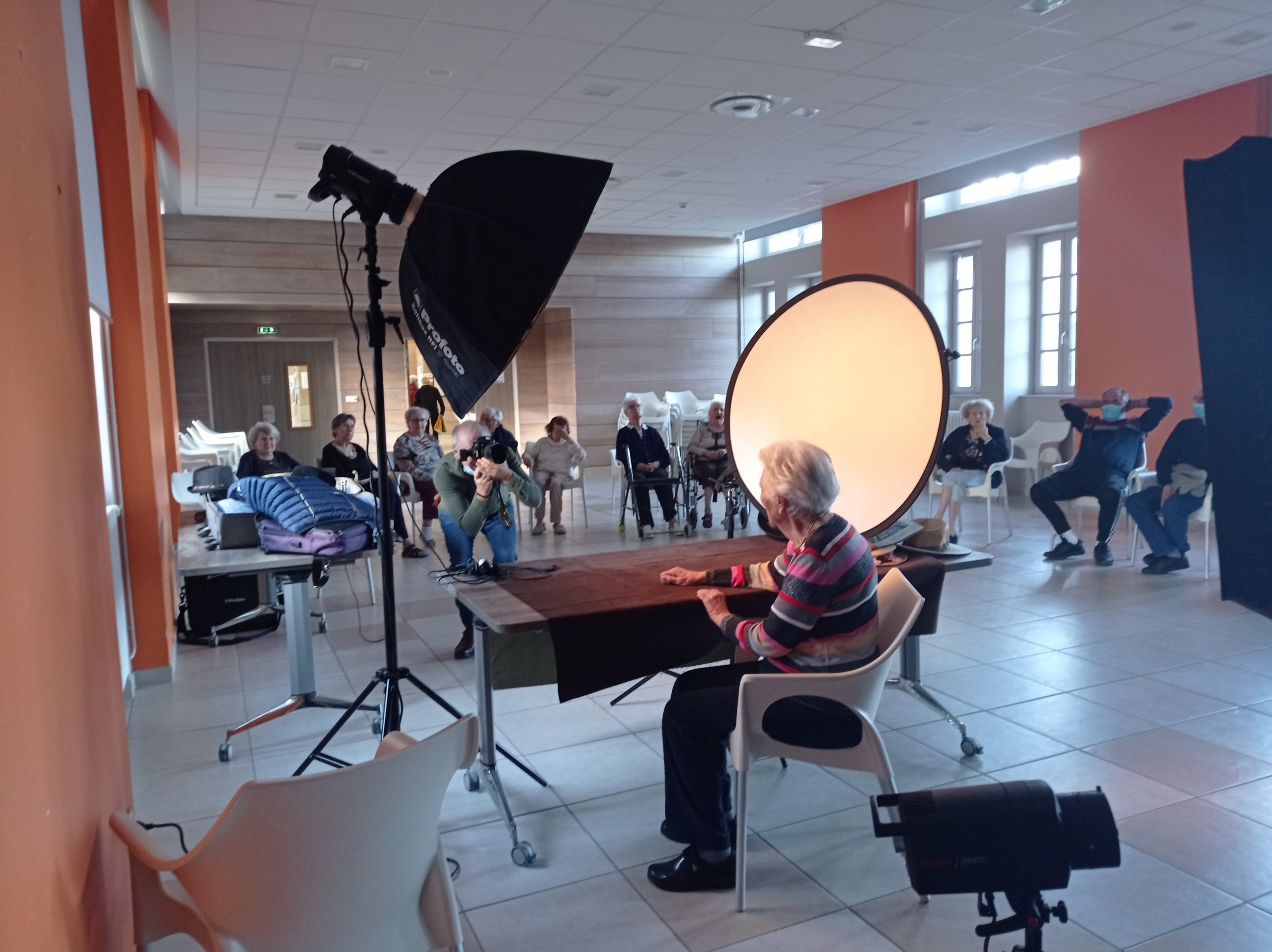 Un photographe à l&rsquo;EHPAD