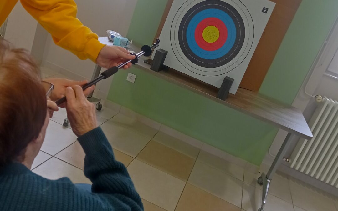 Nouvelle activité à l&rsquo;EHPAD: la Sarbacane